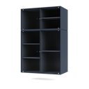 RIPPLE III Vitrine Cabinet with Suspension Rail