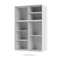 RIPPLE III Vitrine Cabinet with Suspension Rail