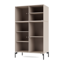 RIPPLE III Vitrine Cabinet with Legs