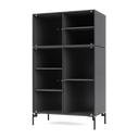 RIPPLE III Vitrine Cabinet with Legs