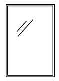 Rectangle SP1224 Mirror