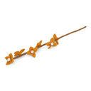 Wool Flowers on Stalk