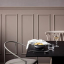 Rhombe White Soup Plate