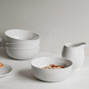 Rhombe White Bowl