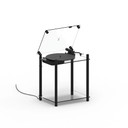 Transparent Turntable Stand