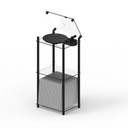 Transparent Turntable Stand