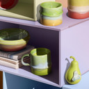 Poppery Pear with Moth