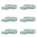 Levi 3-Seater Sofa Chaise Corner