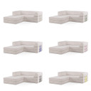 Levi 3-Seater Sofa Chaise Corner