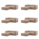 Levi 3-Seater Sofa Chaise Corner