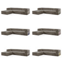 Levi 4-Seater Chaise Corner Sofa