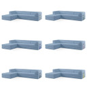 Levi 4-Seater Chaise Corner Sofa