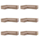 Levi 4-Seater Open Corner Sofa