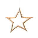 Wooden Star Ornament