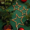 Wooden Star Ornament