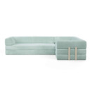 Levi 4-Seater Closed Corner Sofa