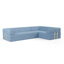 Levi 4-Seater Closed Corner Sofa