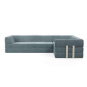 Levi 4-Seater Closed Corner Sofa