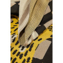 Three of Cats Knit Blanket