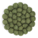 Felted Small Coasters - Set of 2