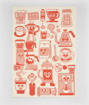 Coffee Time Tea Towel