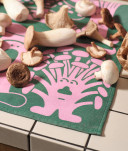 Mushrooms Cotton Tea Towel