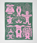 Mushrooms Cotton Tea Towel