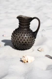 Crystal Hobnail Jug
