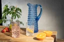 Crystal Hobnail Pitcher