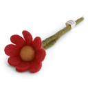 Small Wool Anemone with Leaf