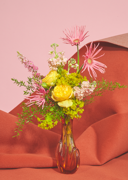 Blomst 07 - Pink/Red