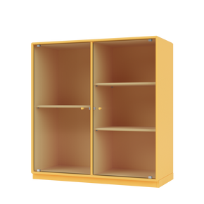 RIPPLE II Vitrine Cabinet with Plinth