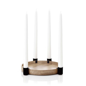 Luna Tray with Candleholders