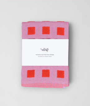 Squares Cotton Tea Towel