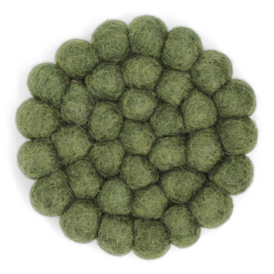 Felted Small Coasters - Set of 2