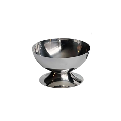 Stainless Steel Dessert Bowl Low