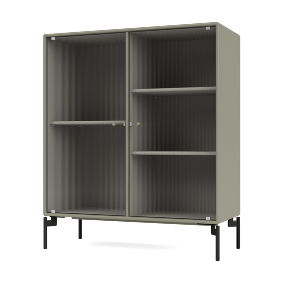 RIPPLE II Vitrine Cabinet with Legs