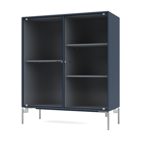 RIPPLE II Vitrine Cabinet with Legs