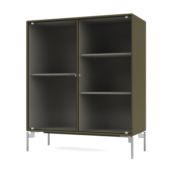 RIPPLE II Vitrine Cabinet with Legs