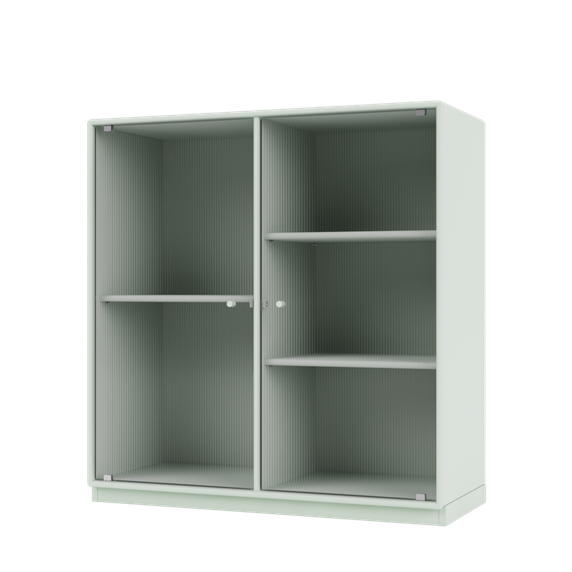 RIPPLE II Vitrine Cabinet with Plinth