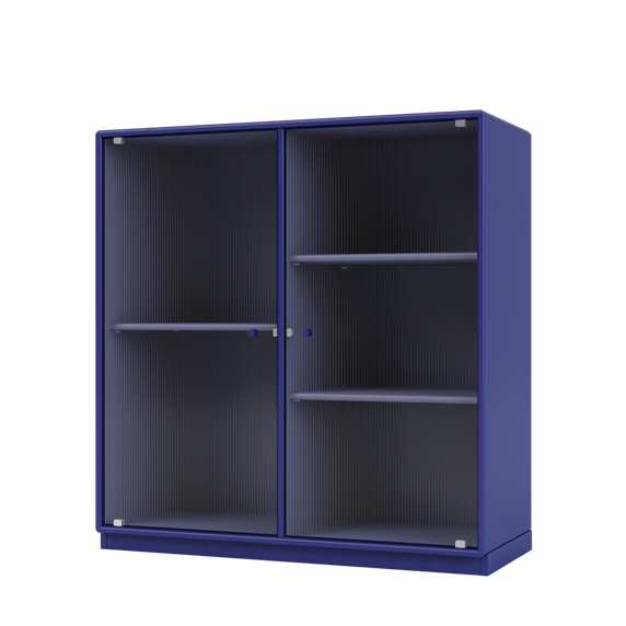 RIPPLE II Vitrine Cabinet with Plinth