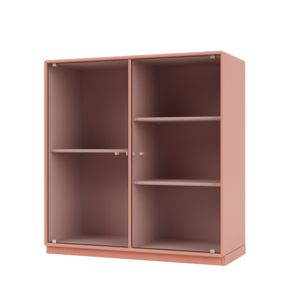 RIPPLE II Vitrine Cabinet with Plinth