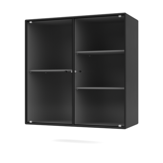 RIPPLE II Vitrine Cabinet with Suspension Rail