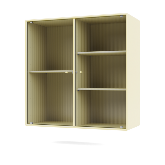 RIPPLE II Vitrine Cabinet with Suspension Rail