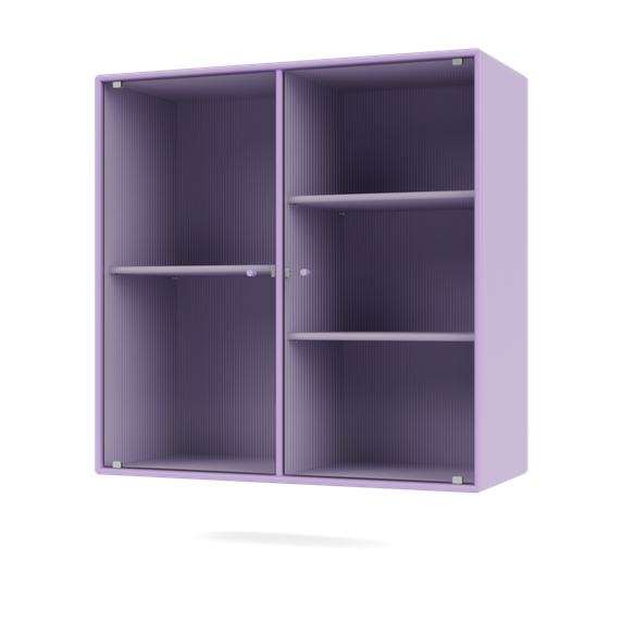 RIPPLE II Vitrine Cabinet with Suspension Rail