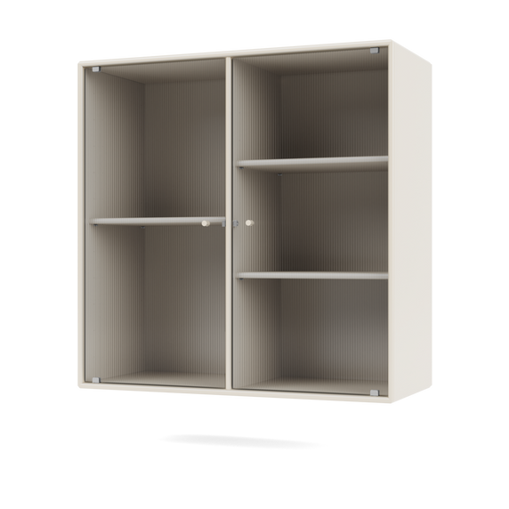 RIPPLE II Vitrine Cabinet with Suspension Rail