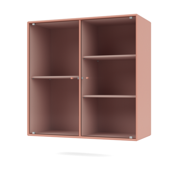 RIPPLE II Vitrine Cabinet with Suspension Rail