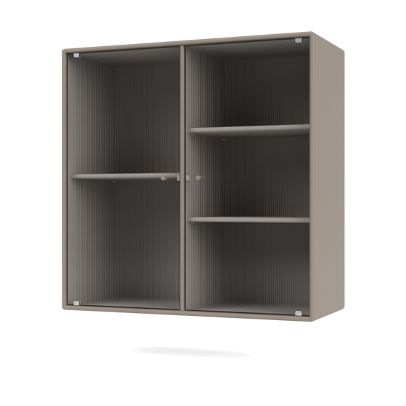 RIPPLE II Vitrine Cabinet with Suspension Rail