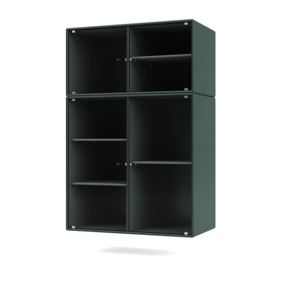RIPPLE III Vitrine Cabinet with Suspension Rail
