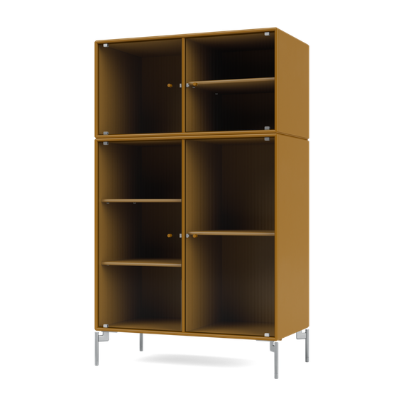 RIPPLE III Vitrine Cabinet with Legs